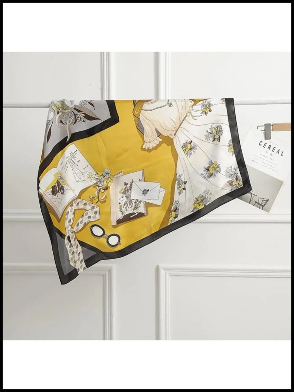 100% Pure Mulberry Silk Scarf - 35